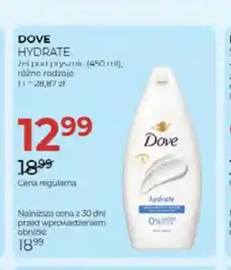 Jawa Drogerie Żel pod prysznic Dove Hydrate oferta