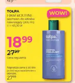 Jawa Drogerie Szampon do włosów nawilżający Tołpa Hair Routine oferta
