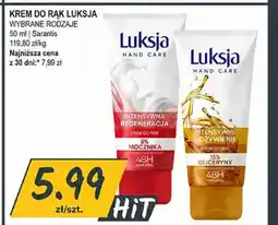 Słoneczko Krem do rąk Luksja intensywna regeneracja 5% mocznika oferta