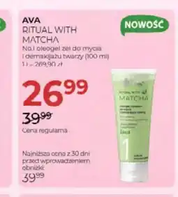 Jawa Drogerie Żel do mycia i demakijażu twarzy Ritual with Matcha No.1 Ava oferta