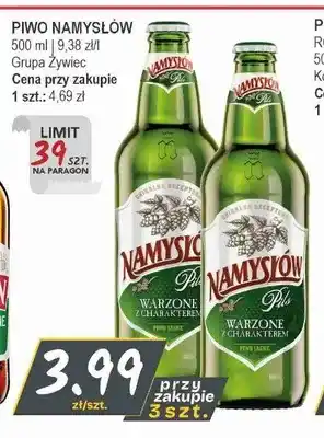 Słoneczko Piwo Namysłów Pils oferta