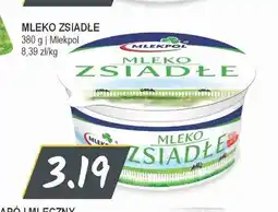 Słoneczko Mleko zsiadłe Mlekpol oferta