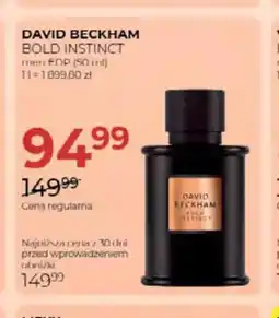 Jawa Drogerie Woda perfumowana David Beckham Bold Instinct oferta