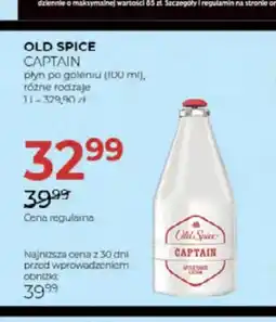 Jawa Drogerie Płyn po goleniu Old Spice Captain oferta