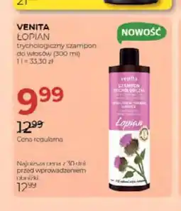 Jawa Drogerie Trychologiczny szampon do włosów Venita Łopian oferta