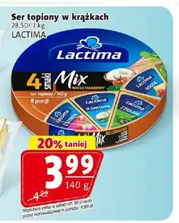 Prim Market Ser topiony w krążkach Lactima 4 Mix wielosmakowy oferta