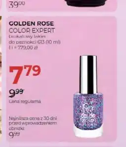 Jawa Drogerie Lakier do paznokci Golden Rose Color Expert 613 oferta