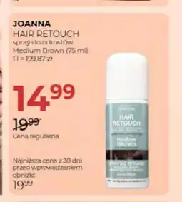 Jawa Drogerie Spray do odrostów Joanna Hair Retouch Medium Brown oferta