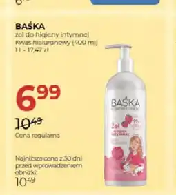 Jawa Drogerie Żel do higieny intymnej Baśka Kwas hialuronowy oferta