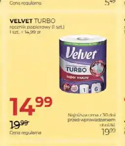 Jawa Drogerie Ręcznik papierowy Velvet Turbo oferta