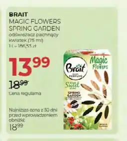 Jawa Drogerie Odświeżacz pachnący kwiatek Brait Magic Flowers Spring Garden oferta
