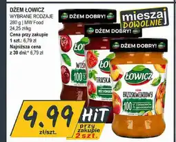 Słoneczko Dżem Łowicz wiśniowy oferta