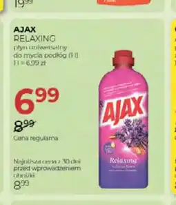 Jawa Drogerie Płyn uniwersalny do mycia podłóg Ajax Relaxing oferta