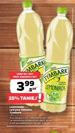 Netto Lemoniada Tymbark oferta