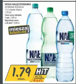 Słoneczko Woda Nałęczowianka delikatnie gazowana oferta