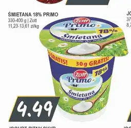 Słoneczko Śmietana 18% Primo Zott oferta