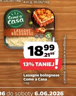 Netto Lasagne Come a Casa oferta
