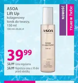Hebe Kolagenowy tonik do twarzy ASOA Lift Up oferta