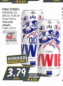 Słoneczko Piwo bezalkoholowe Żywiec 0,0% oferta