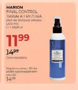 Jawa Drogerie Płyn do stylizacji włosów Marion Final Control Trwała Fryzura oferta