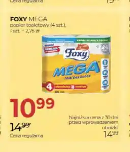 Jawa Drogerie Papier toaletowy Foxy Mega oferta