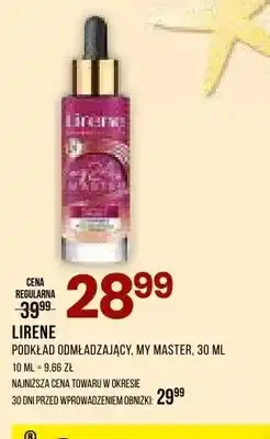 Drogerie Natura Podkład odmładzający Lirene My Master oferta