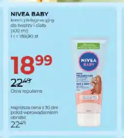 Jawa Drogerie Krem pielęgnacyjny do twarzy i ciała Nivea Baby oferta