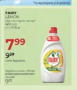 Jawa Drogerie Płyn do mycia naczyń Fairy Lemon oferta