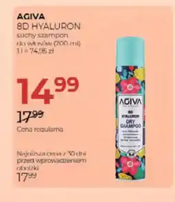 Jawa Drogerie Suchy szampon do włosów Agiva 8D Hyaluron oferta