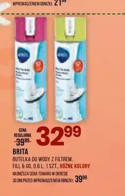 Drogerie Natura Butelka do wody z filtrem Fill & Go BRITA oferta