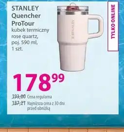 Hebe Kubek termiczny rose quartz STANLEY Quencher ProTour oferta
