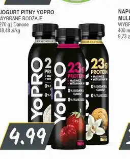 Słoneczko Jogurt pitny YoPro Danone stracciatella oferta