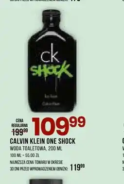 Drogerie Natura Woda toaletowa Calvin Klein One Shock oferta