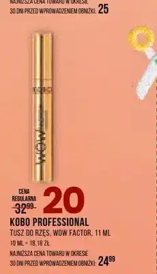 Drogerie Natura Tusz do rzęs KOBO PROFESSIONAL Wow Factor oferta