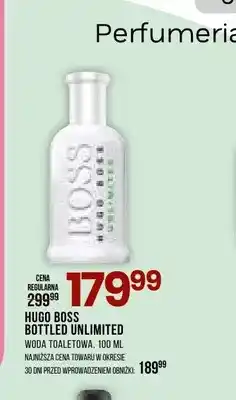 Drogerie Natura Woda toaletowa Hugo Boss Bottled Unlimited oferta