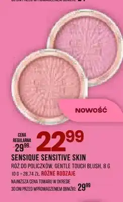 Drogerie Natura Róż do policzków Gentle Touch Blush SENSIQUE SENSITIVE SKIN oferta