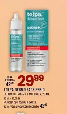 Drogerie Natura Serum do twarzy 4 molekuły TOŁPA DERMO FACE SEBIO oferta
