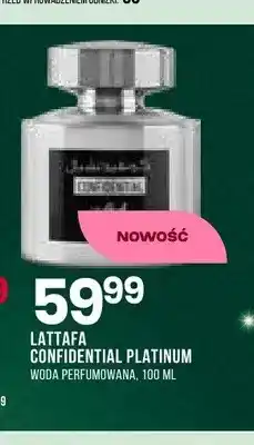 Drogerie Natura Woda perfumowana Lattafa Confidential Platinum oferta