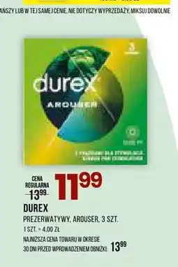 Drogerie Natura Prezerwatywy Durex Arouser oferta