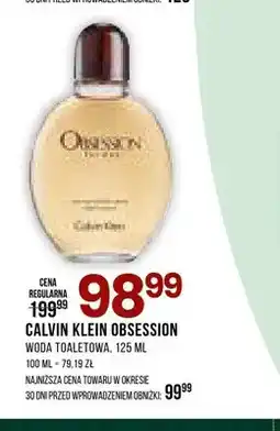 Drogerie Natura Woda toaletowa Calvin Klein Obsession oferta