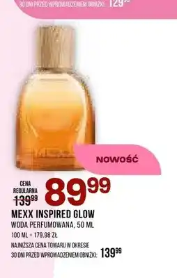 Drogerie Natura Woda perfumowana Mexx Inspired Glow oferta