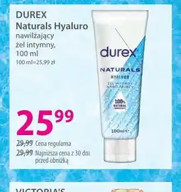 Hebe Nawilżający żel intymny DUREX Naturals Hyaluro oferta