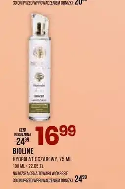 Drogerie Natura Hydrolat oczarowy BIOLINE oferta