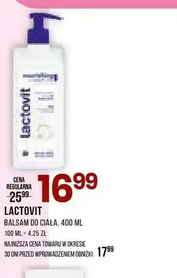 Drogerie Natura Balsam do ciała Lactovit oferta