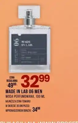 Drogerie Natura Woda perfumowana Made In Lab 06 Men oferta