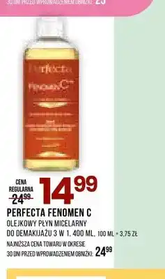 Drogerie Natura Olejkowy płyn micelarny do demakijażu 3 w 1 Perfecta Fenomen C oferta