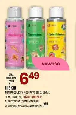 Drogerie Natura Miniprodukty pod prysznic HISKIN oferta
