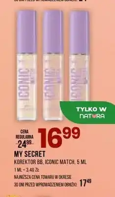 Drogerie Natura Korektor BB My Secret Iconic Match oferta