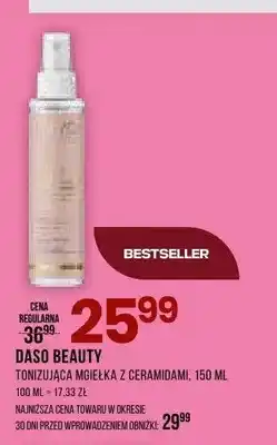Drogerie Natura Tonizująca mgiełka z ceramidami DASO BEAUTY oferta