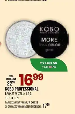 Drogerie Natura Brokat w żelu KOBO PROFESSIONAL oferta